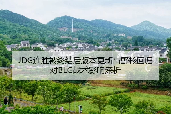 JDG连胜被终结后版本更新与野核回归对BLG战术影响深析